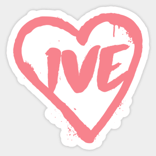 Love IVE Sticker